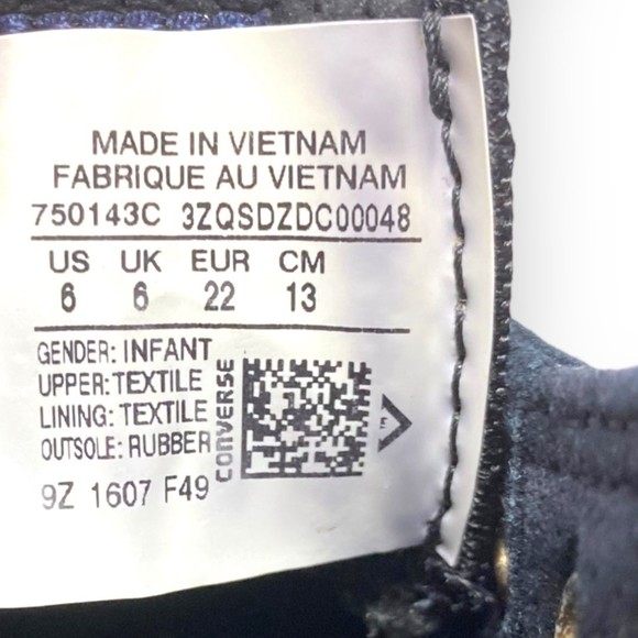 Converse Chuck Taylor All Star II High Tops Infant size 6 - Picture 10 of 10